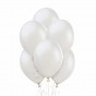 Set baloane de culoare albă set 50buc - diametru baloane 30cm
