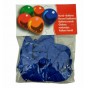 Set baloane de culoare albastru set 12buc - diametru baloane 30cm