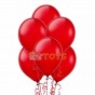 Set baloane de culoare roșu set 12buc - diametru baloane 30cm