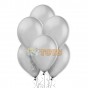 Set baloane de culoare argintiu set 50buc - diametru baloane 28cm