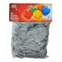 Set baloane de culoare argintiu set 50buc - diametru baloane 28cm
