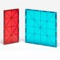 Magna-Tiles Extensie Dreptunghiuri joc magnetic 8 piese set magnetic 3D