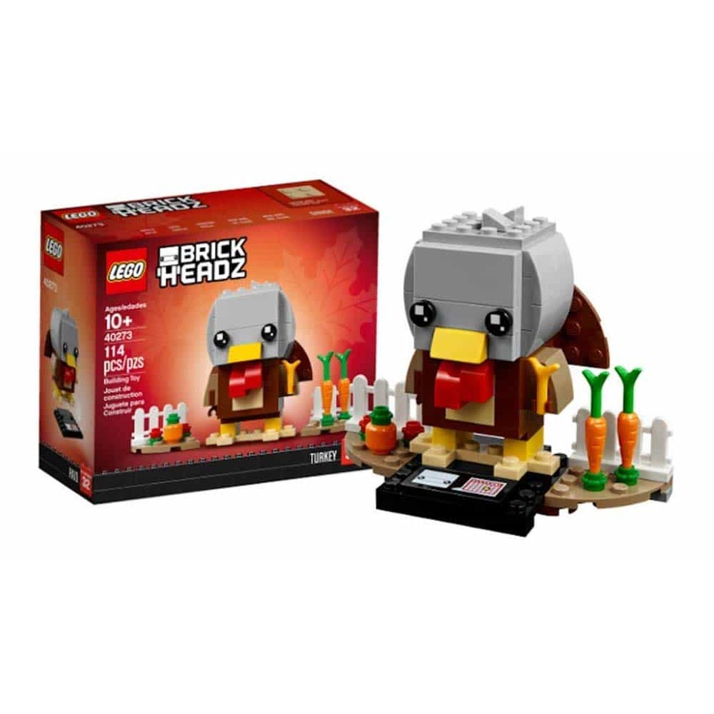LEGO® Brick Headz Curcanul de ziua Recunoștinței 40273 - 114 piese