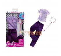Barbie Set hăinuțe păpușă Barbie Carieră Doctor - Career FXH96 Mattel