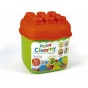 Clementoni Cuburi moi Soft Clemmy Baby Găleată cu cuburi 20 buc