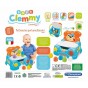 Clementoni Clemmy Baby Fotoliu cățeluș cu 10 cuburi 17114 albastru