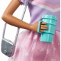 Păpușă Barbie Princess Adventure Prințesa Teresa pink mov GML69