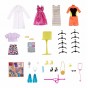Barbie Set de joacă Garderobă de vis cu păpușă și accesorii GBK10
