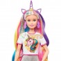 Păpușă Barbie Fantasy Hair cu păr fantastic și accesorii GNH04 Mattel