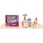 Barbie Set de joacă Salon de înfrumusețare cu păpușă și accesorii GJR84