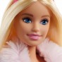 Păpușă Barbie Princess Adventure Prințesă cu păr blond și cățeluș GML76