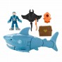 imaginext Set de joacă Cufăr cu comori rechin scafandru GKG79 Mattel