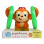 Bright Starts Jucărie educativă bebe cu muzică și lumini Maimuțică 52181