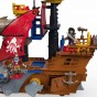 imaginext Navă pirat Shark Bite Pirate Ship DHH61 cu figurine Mattel