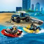 LEGO® City Transportor de barcă poliție 60272 - 166 piese