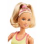 Păpușă Barbie Jucătoare de tenis blondă GJL65 Antrenoare tenis Mattel