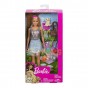 Set de joacă Barbie cu animale de companie La picnic FPR48 Mattel