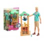 Set de joacă Barbie Ken You Can Be Anything Wildlife Vet GJM33 Mattel