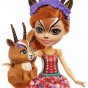 Enchantimals Păpușă Gabriela Gazelle cu figurină Racer GTM26
