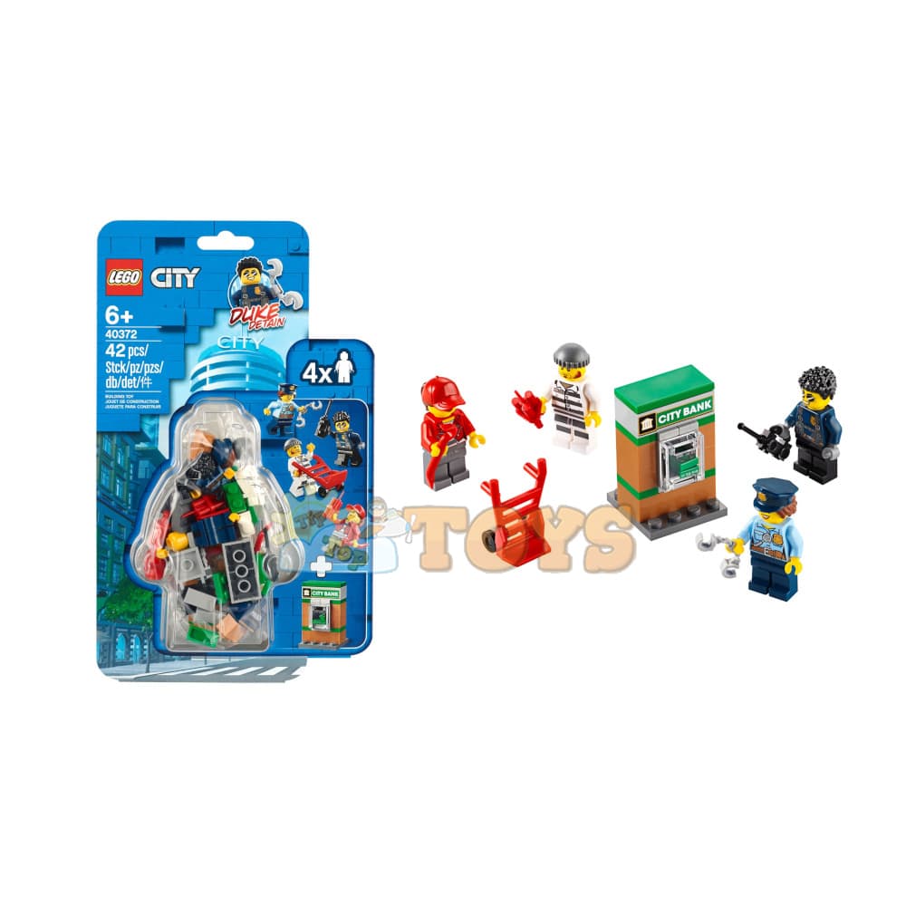 LEGO® City Set de accesorii Poliție 40372 - 42 piese