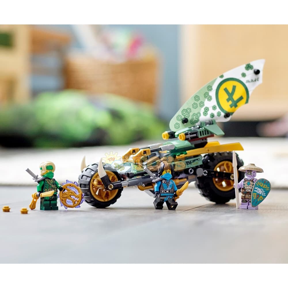 LEGO® Ninjago Motocicleta de junglă al lui Lloyd - 183 piese