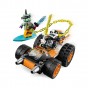 LEGO® Ninjago Mașina de viteză al lui Cole 71706 - 52 piese