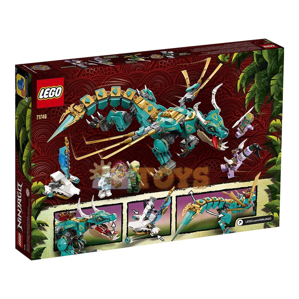 LEGO® Ninjago Dragonul din junglă 71746 - 506 piese
