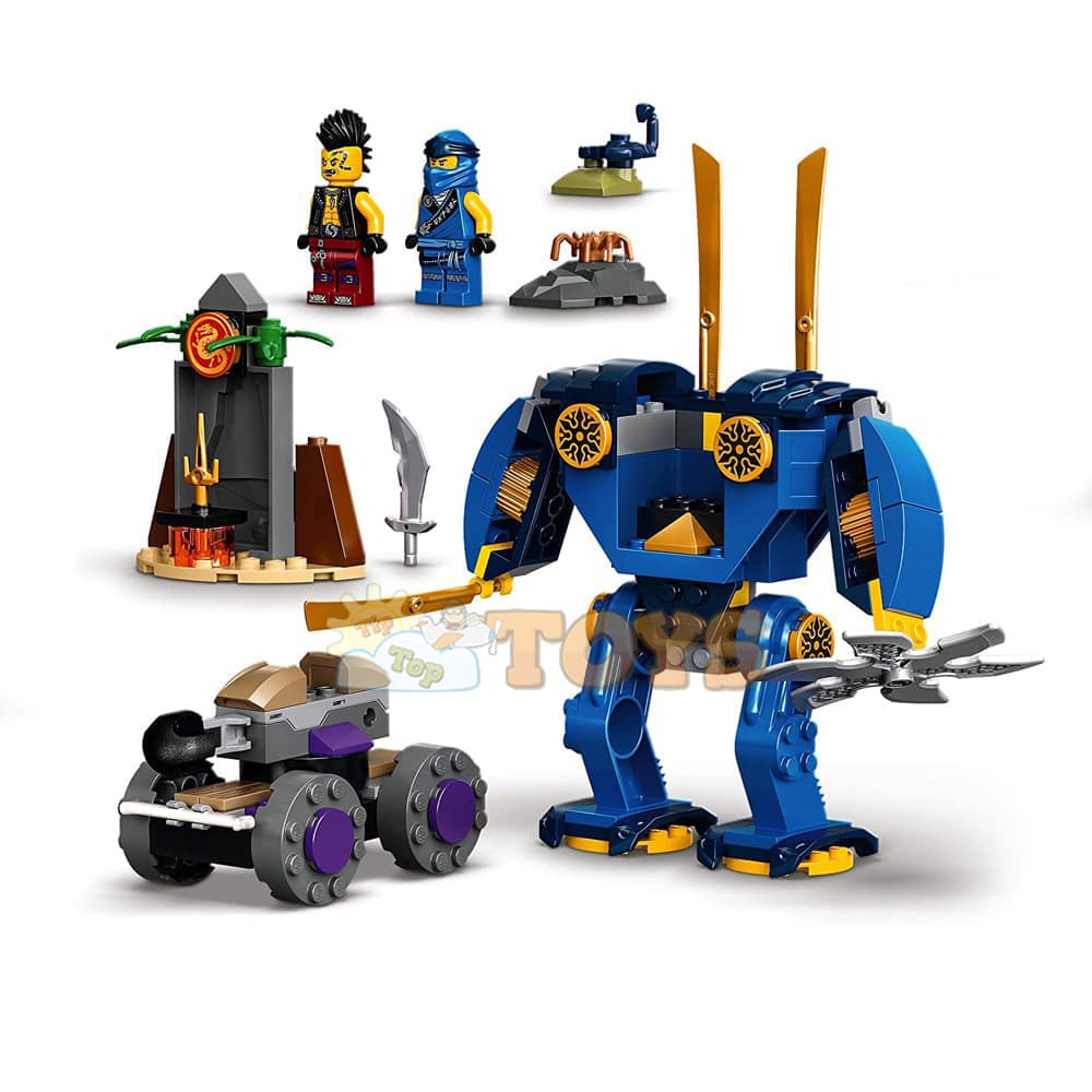 LEGO® Ninjago Electrobotul lui Jay 71740 - 106 piese