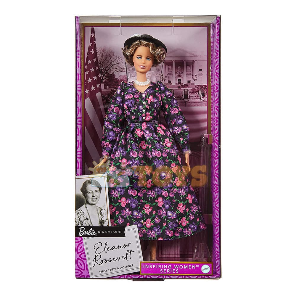 Păpușă Barbie Signature Eleanor Roosevelt GTJ79 Collector Inspiring