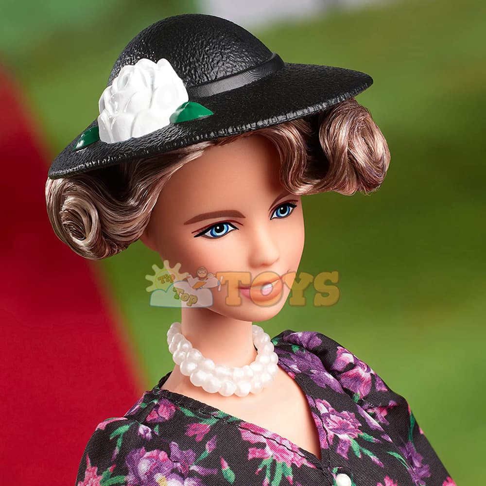 Păpușă Barbie Signature Eleanor Roosevelt GTJ79 Collector Inspiring