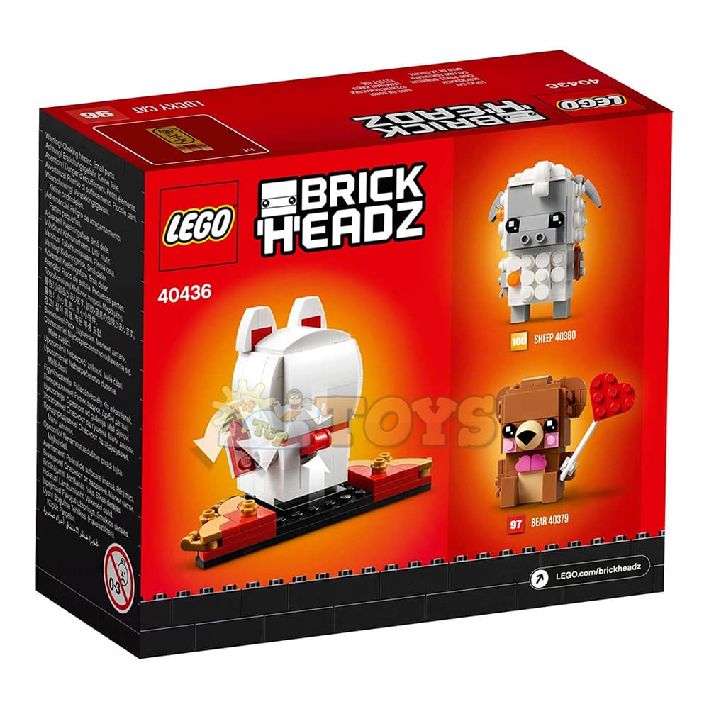 LEGO® BrickHeadz Pisica norocoasă 40436 - 134 piese