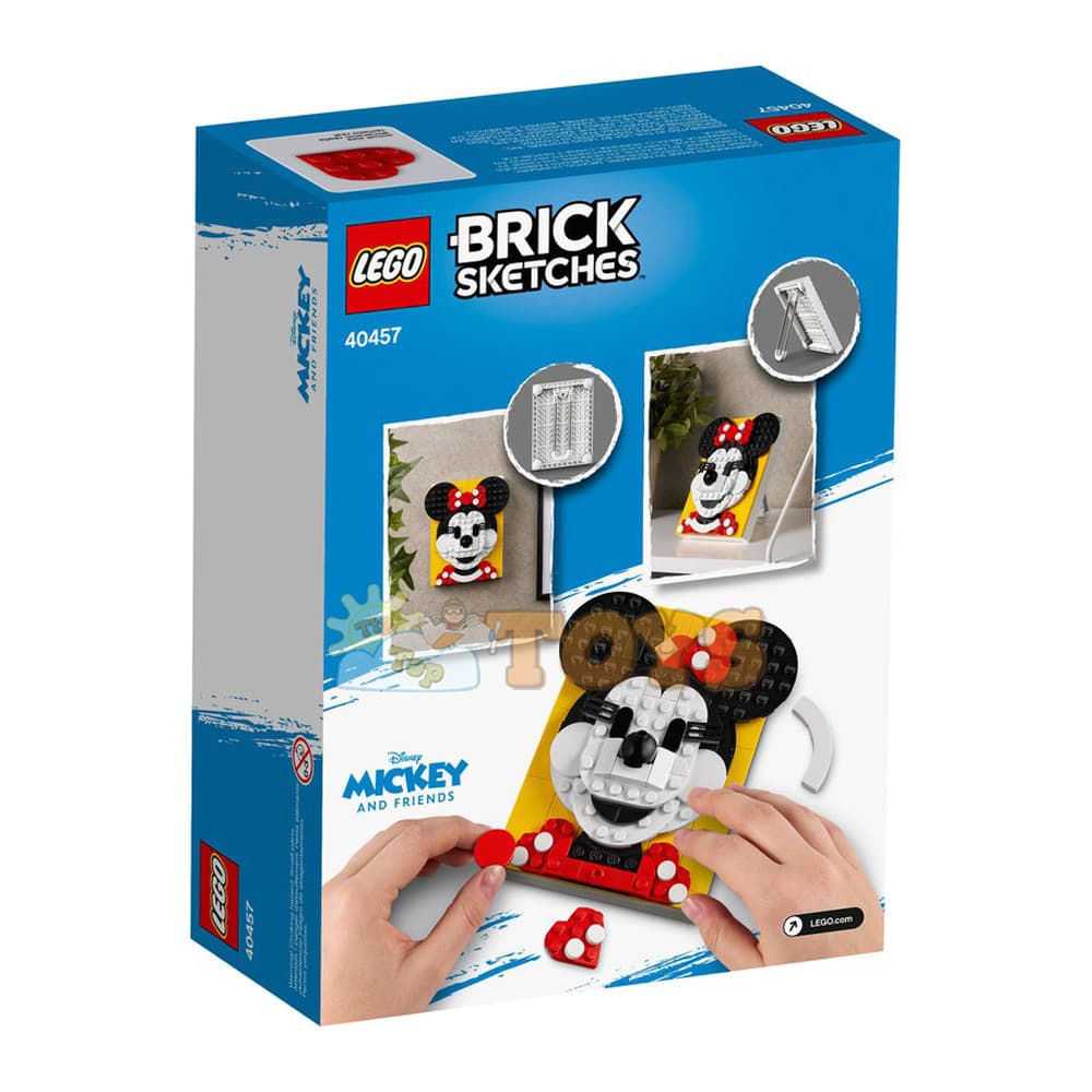 LEGO® Brick Sketches Minnie Mouse 40457 - 140 piese