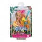 Păpușă Barbie The Lost Birthday Chelsea cu colac girafă GRT81