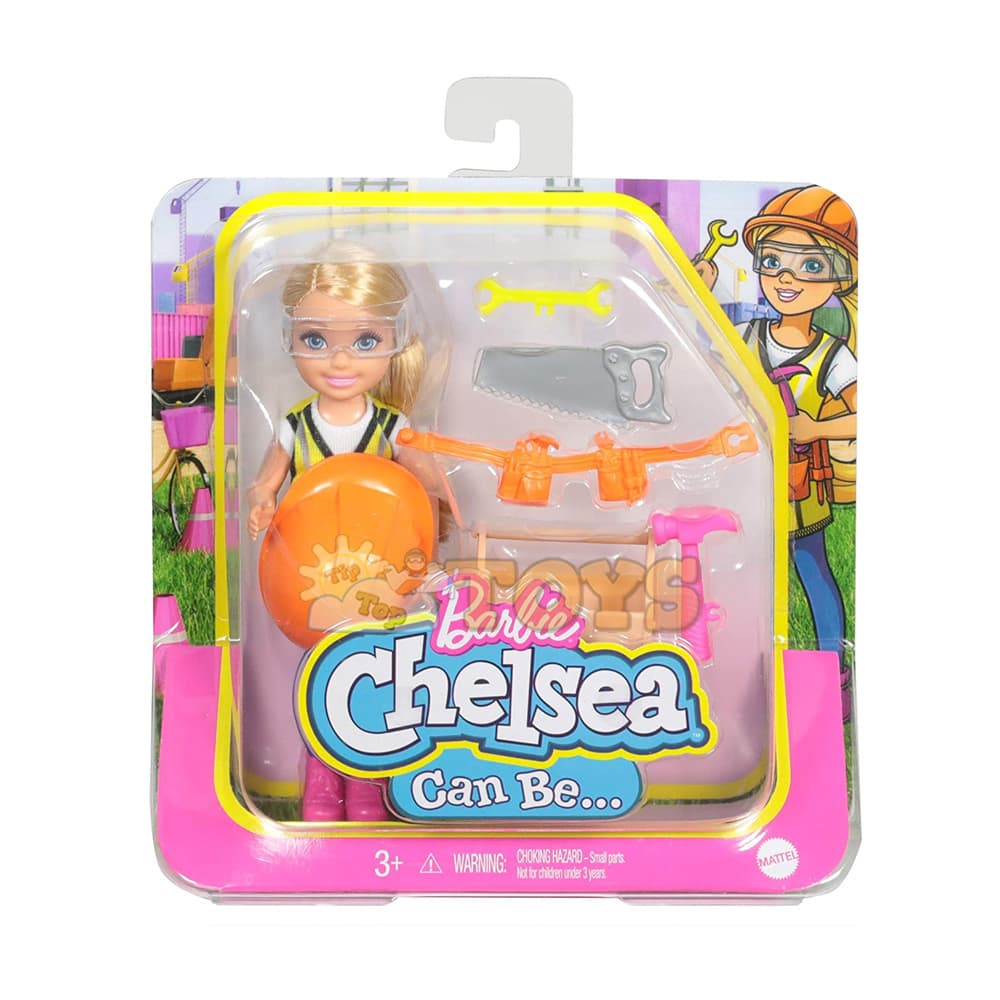 Păpușă Barbie Chelsea Can Be Muncitor în construcții GTN87 Mattel