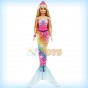Păpușă Barbie Transformabilă în sirenă Dreamtopia Prințesă 2în1