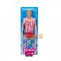 Păpușă Barbie Ken Aniversar 60 ani Look ștrand cămașă dungi GRB42