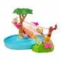 Păpușă Barbie Chelsea cu piscină și animale Aventură în junglă GTM85