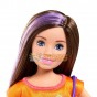 Păpușă Barbie The Lost Birthday Skipper și animăluț de companie GRT88