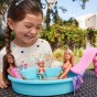 Set de joacă Barbie Păpușă cu piscină și accesorii GHL91 Mattel