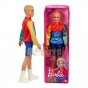 Păpușă Barbie Fashionistas Ken cu ținută sport multicoloră GRB88