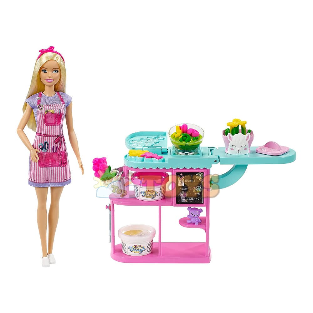 Set de joacă Barbie You can Be Florărie GTN58 păpușă florist Mattel