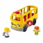 Fisher-Price Little People Jucărie autobuz vesel cu sunete GXR97 Mattel