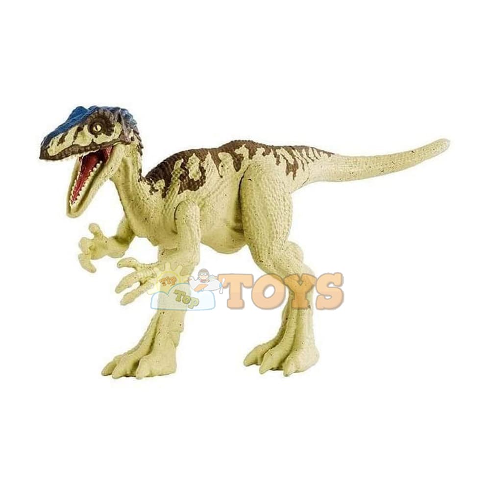 Figurină Jurassic World Dinozaur Coelurus HBX29 Massive Biters 15cm