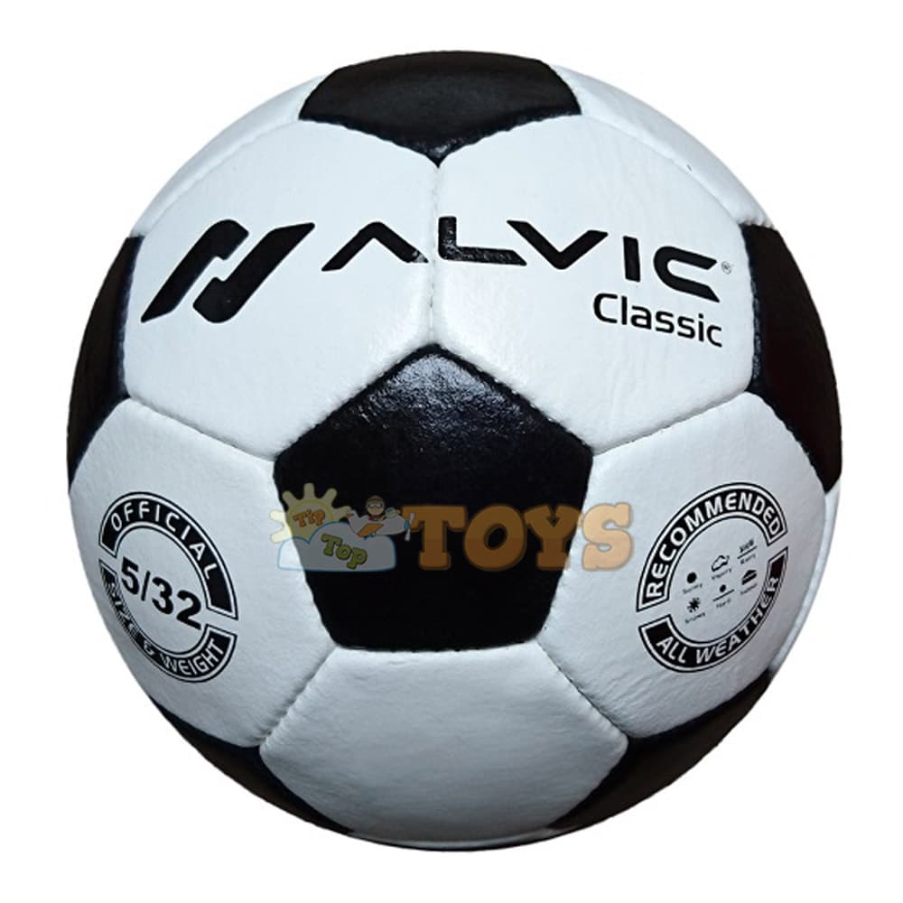 ALVIC Classic Minge de fotbal piele naturală mărimea 5 32 panouri