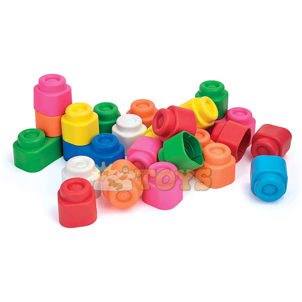 Clementoni Cuburi moi set de joacă Soft Clemmy Baby 14889 24 buc