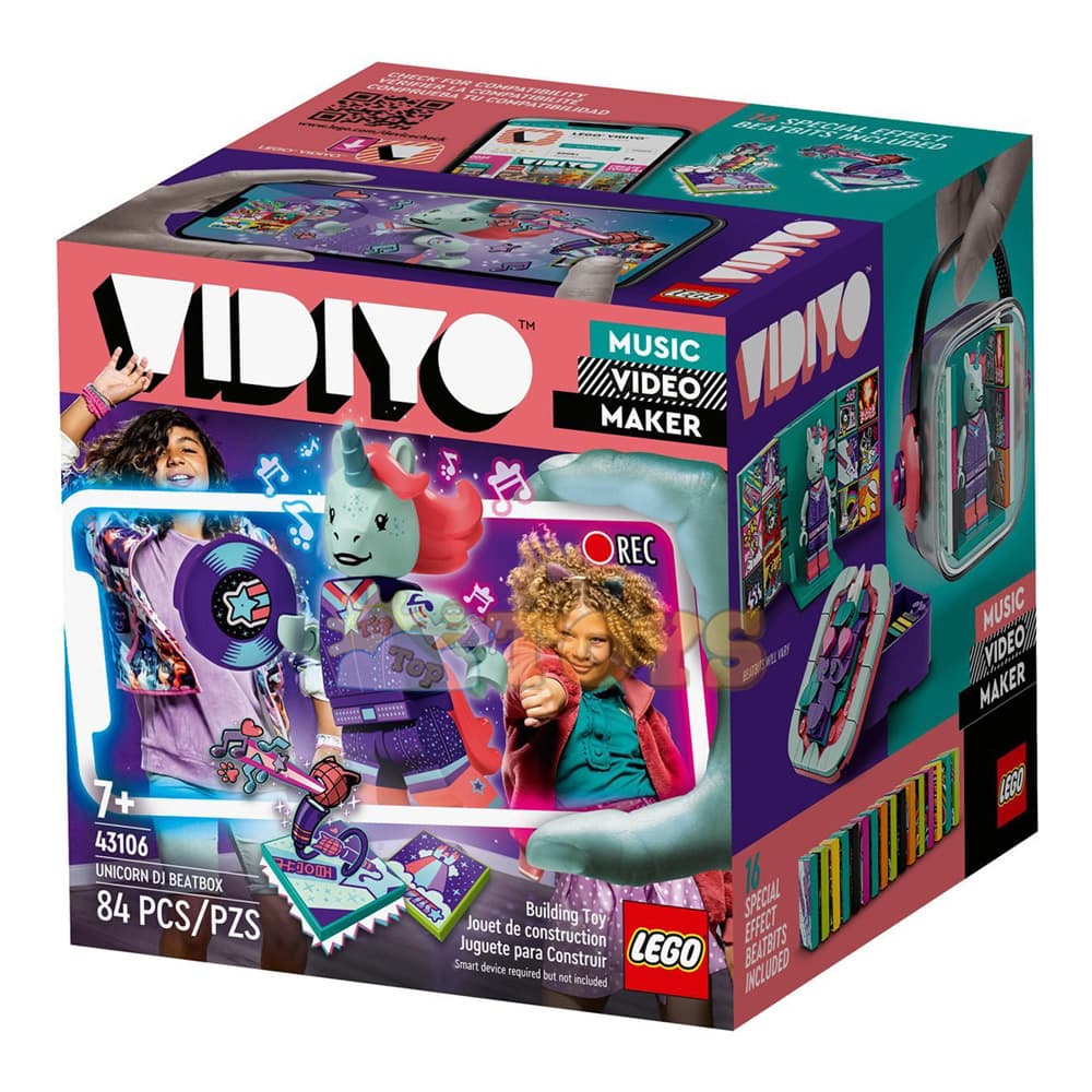 LEGO® VIDIYO Unicorn DJ BeatBox 43106 - 84 piese