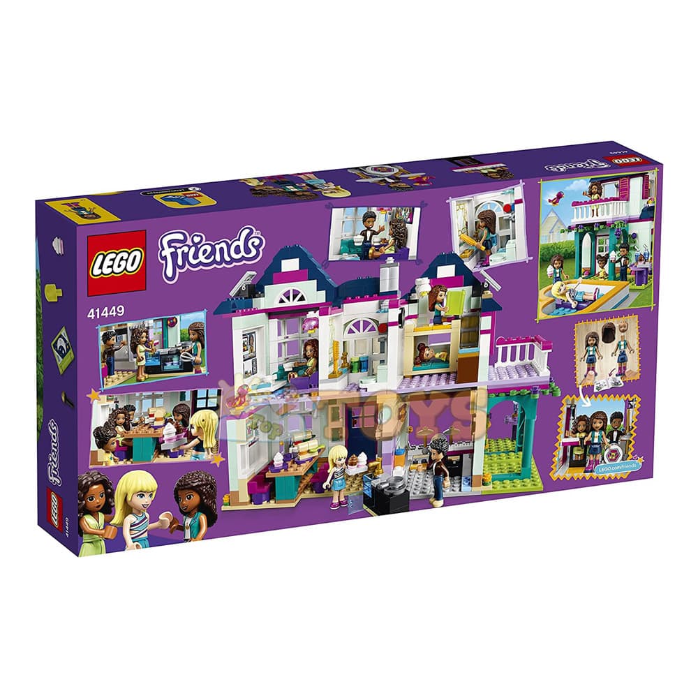 LEGO® Friends Casa familiei Andreei 41449 - 802 piese