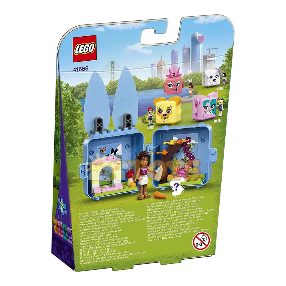 LEGO® Friends Cubul cu iepuraș al Andreei 41666 - 45 piese