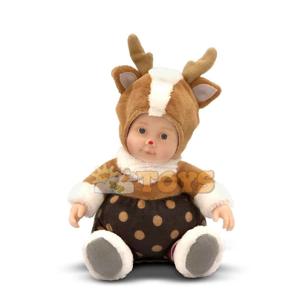 Anne Geddes Păpușă Ren Colecție de Crăciun 579187 Baby Reindeer