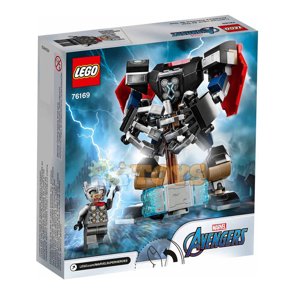 LEGO® Avengers Super Heroes Armura lui Thor 76169 - 139 piese